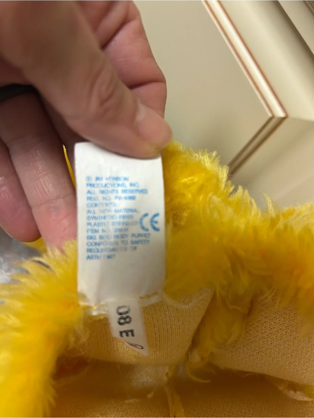 Vintage Big Bird Hand Puppet By Applause